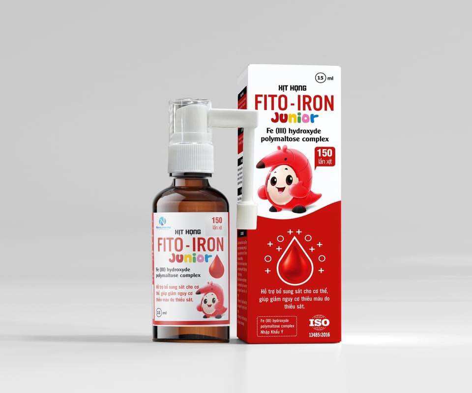 Sắt cho bé dạng xịt FITO - IRON