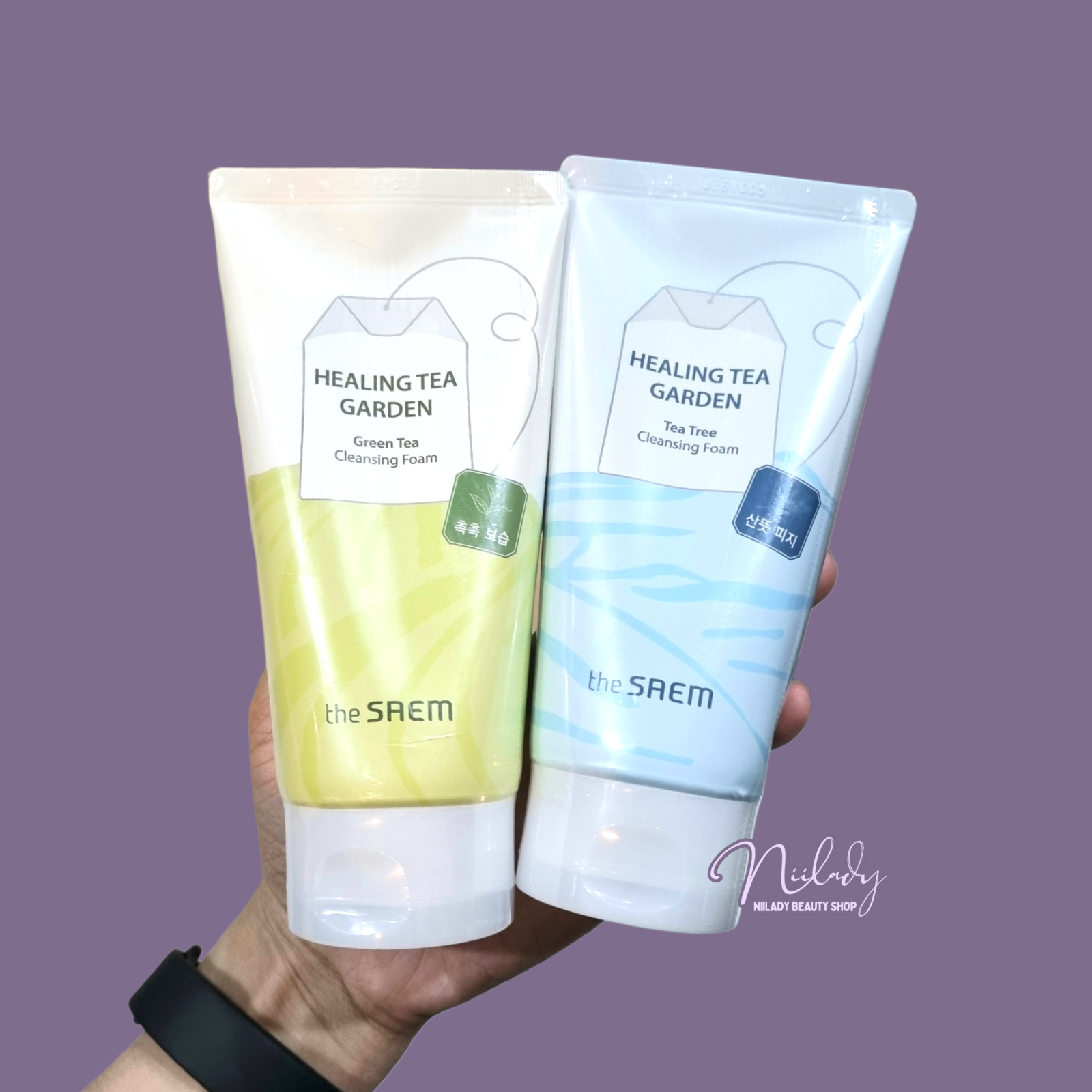 Sữa rửa mặt The Saem Healing Tea Garden Cleansing Foam