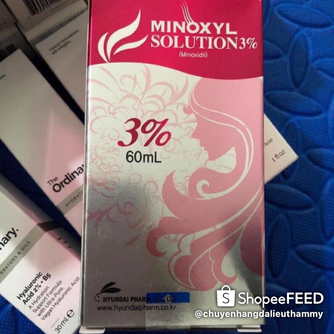 [60mL] XỊT GIẢM RỤNG TÓC MINOXYL SOLUTION 3% (MINOXIDIL 3)