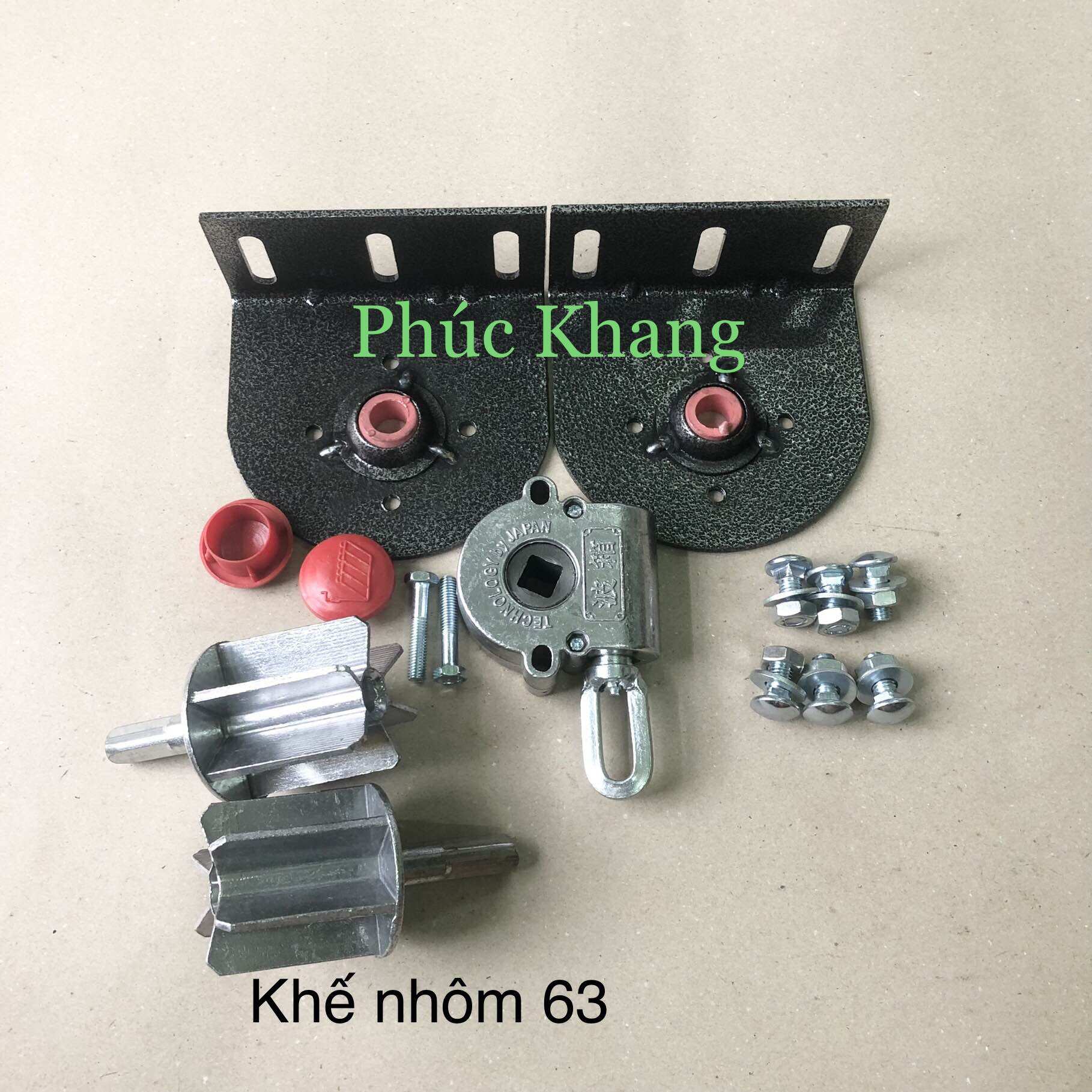 Bộ phụ kiện bạt thả, Bạt cuốn - Bát sơn tĩnh điện dày 4 li - Phụ kiện mái hiên di động