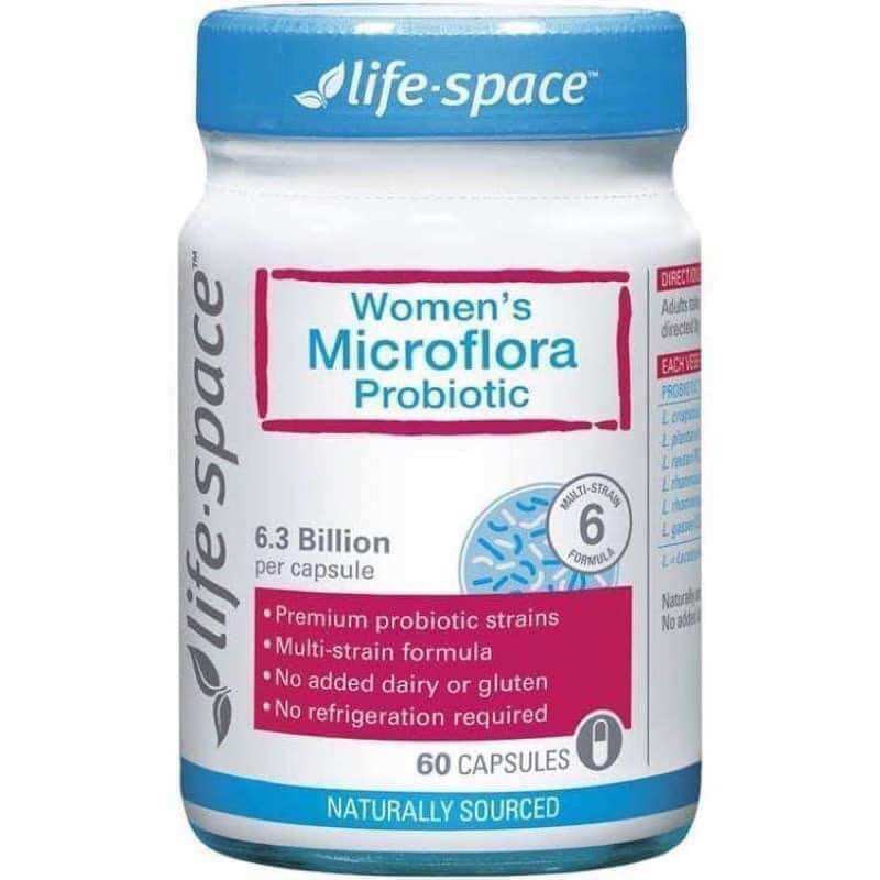 Viên men phụ khoa cho phụ nữ, cân bằng hệ vi sinh vùng kín - Life Space Womens Microflora Probiotic