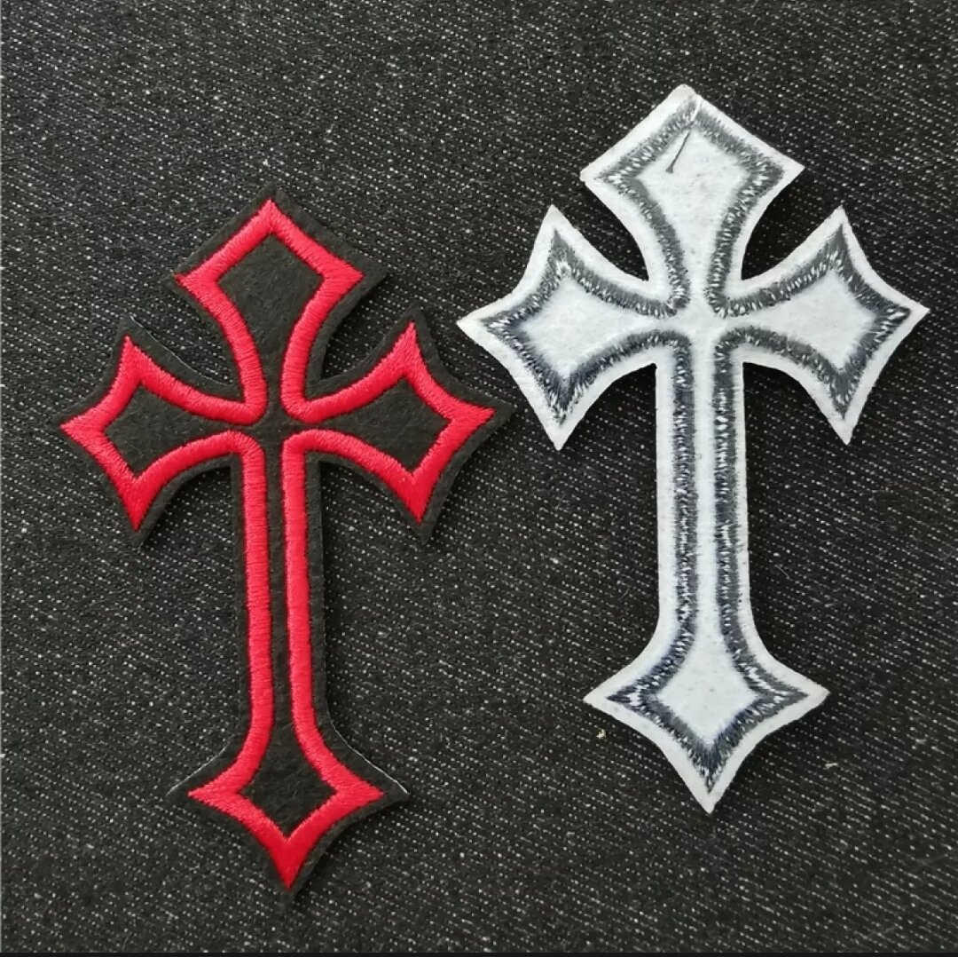 Sticker Thêu Ủi Hình Thánh Giá MS7256
