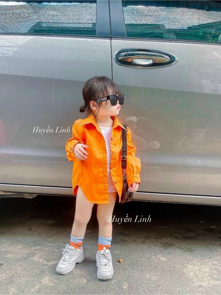 Áo sơ mi cao cấp cho bé gái