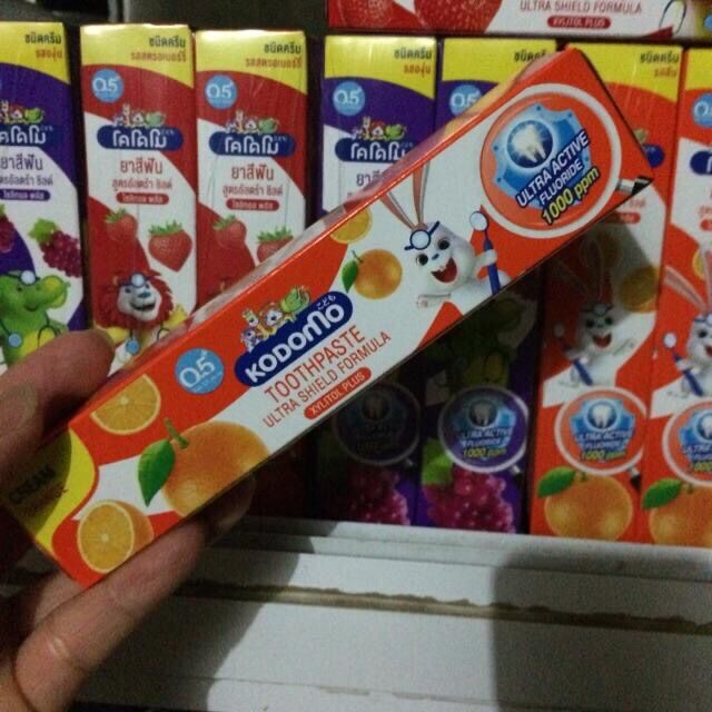 Kem Đánh Răng Kodomo Thái Lan - Dành Cho Bé Yêu