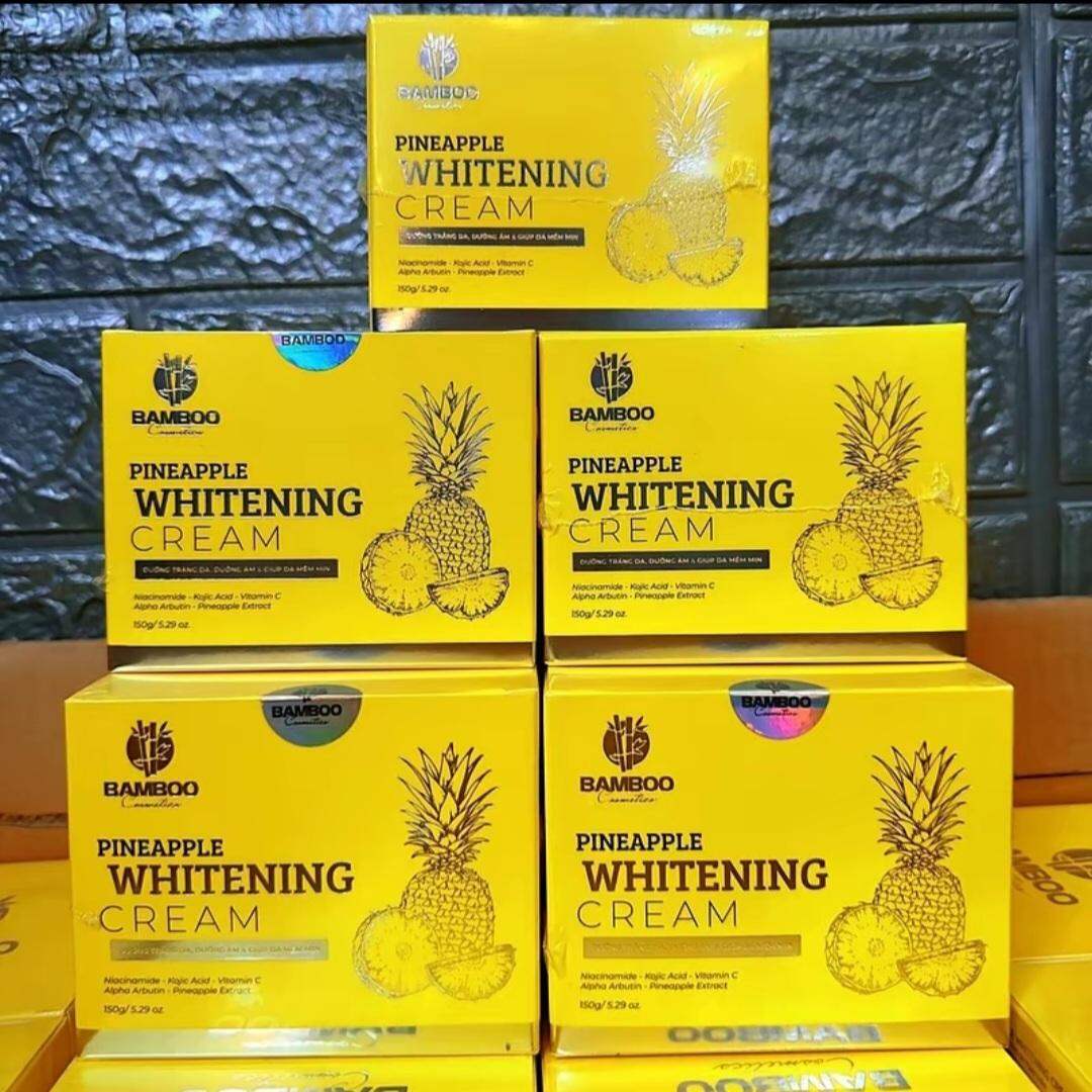 Sỉ 5 hộp kem body dứa Bamboo