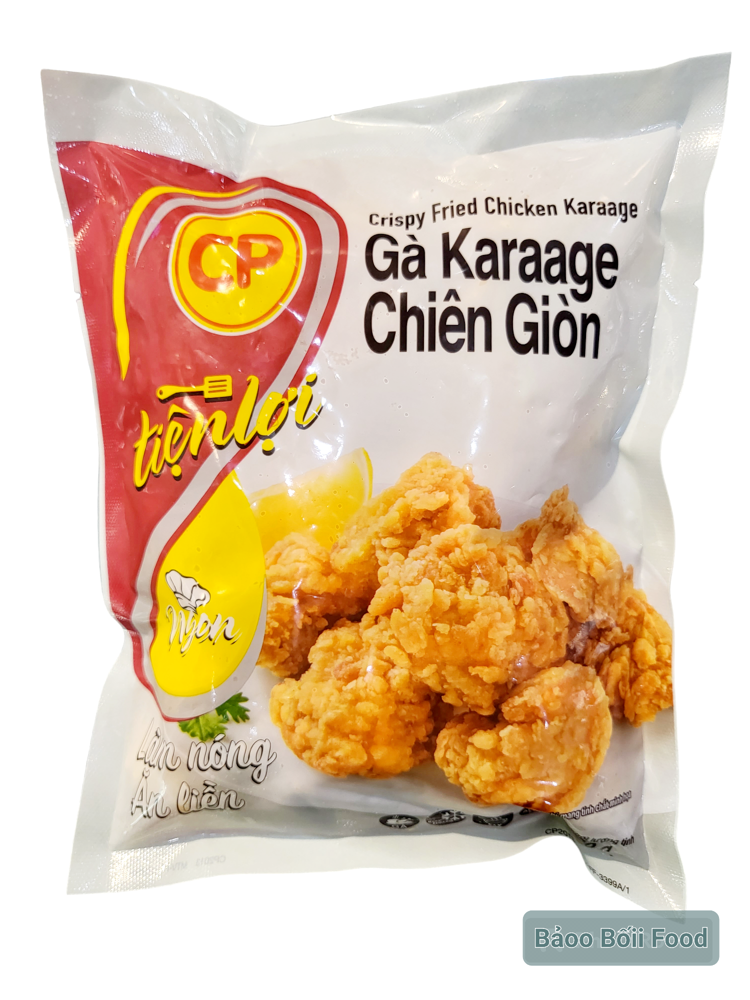 Gà karaage chiên giòn 300g- gà rán c.p food- thơm ngon tiện lợi