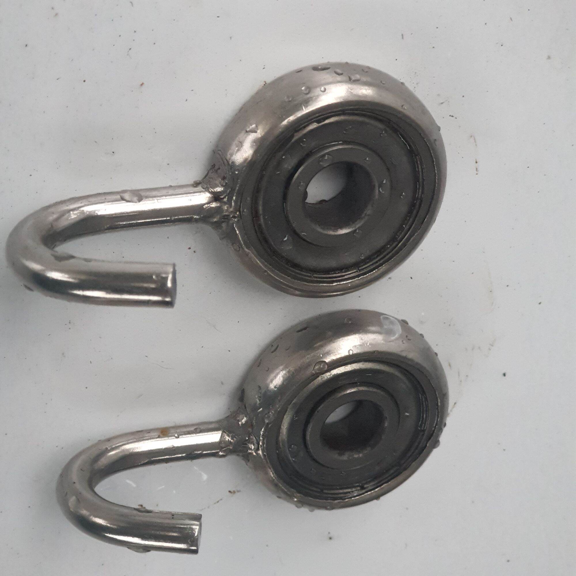 Phụ kiện võng xếp : móc võng lỗ 12mm inox , buong và con tán 12lmm inox , nút chân võng xếp