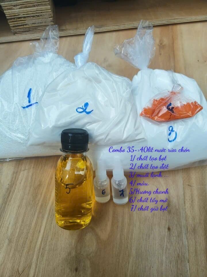 COMBO 35 => 40lit nước rửa chén