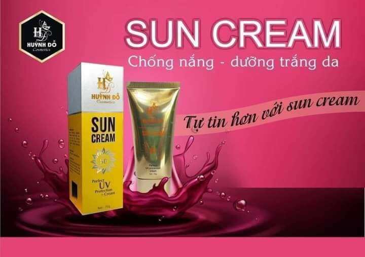 Chống nắng UV sun cream Huỳnh đỗ