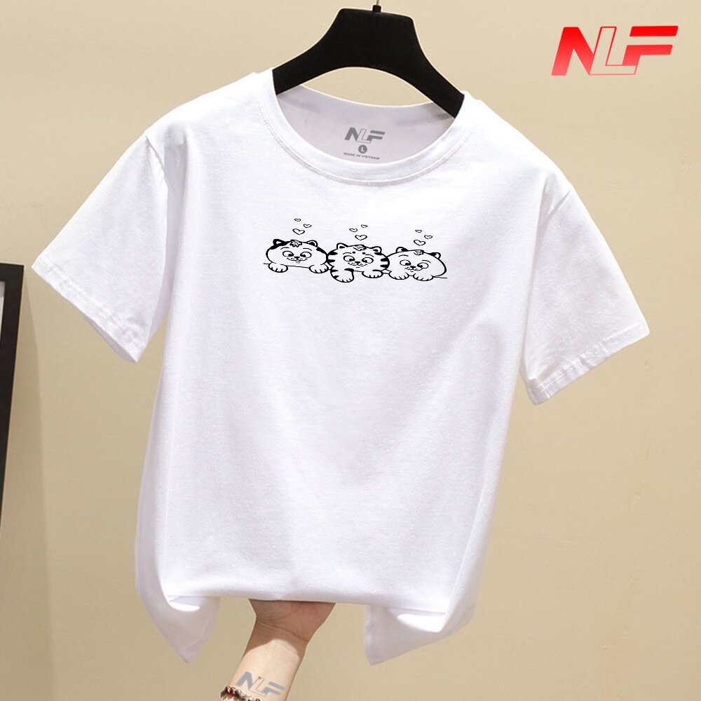 T-Shirt Ba Con Mèo TIA-074