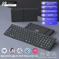 B．O．W | Bàn Phím Bluetooth Gập được cho Nhiều Thiết Bị