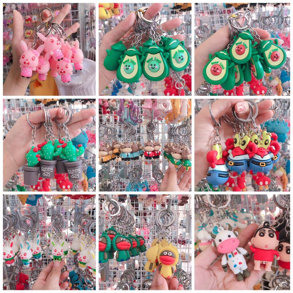 Móc Khoá cute random mẫu