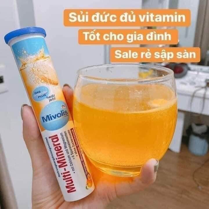 Viên sủi Mivolis bổ sung Vitamin Đức