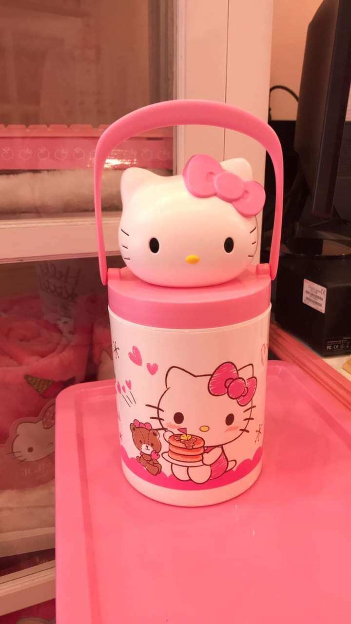 🌸BÌNH NƯỚC ĐẦU MÈO KITTY THAILAND