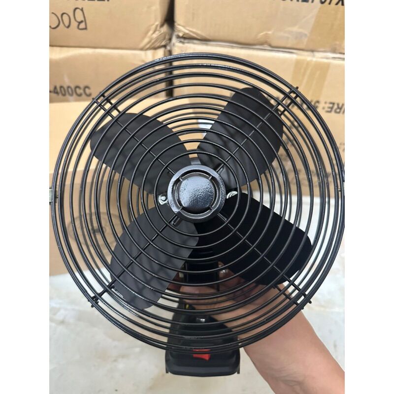Thân quạt chạy pin mkt 8 inch, sài chung pin mkt 14,4 - 21v - quạt 2 chế độ