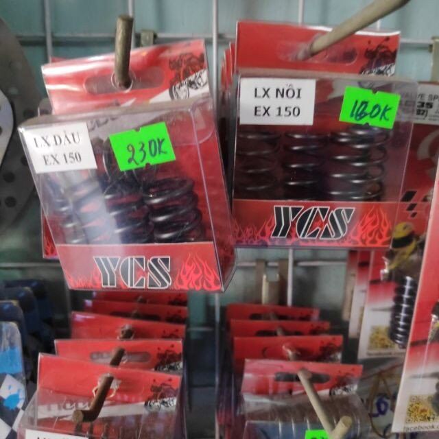 Lò xo ycs đầu , nồi cho ex135 ,150 winer
