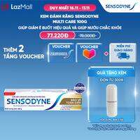 Kem đánh răng SENSODYNE Multi Care 100g giúp giảm ê buốt hiệu quả và giúp nướu chắc khỏe
