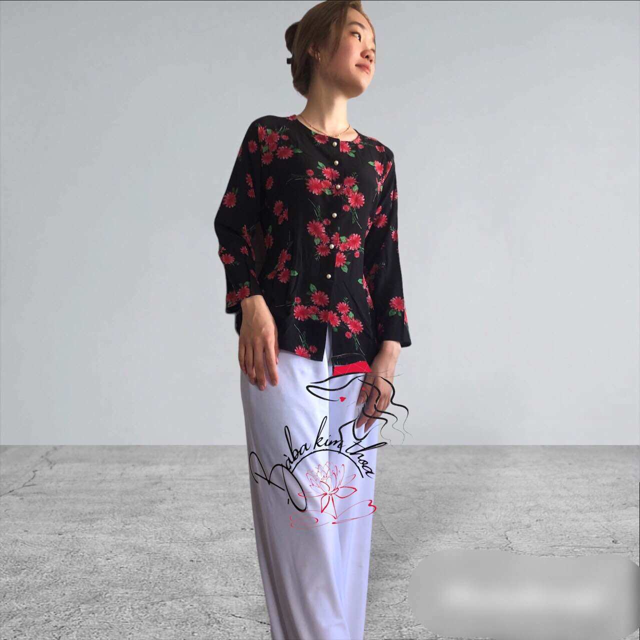 Áo Bà ba nữ đẹp - chất lụa