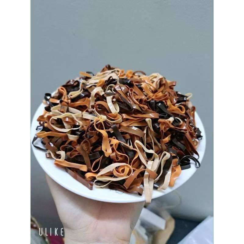 🎀 Nữa Ký (500g) Thun cột Tóc Siêu Co giãn Nhiều Màu cho Bé