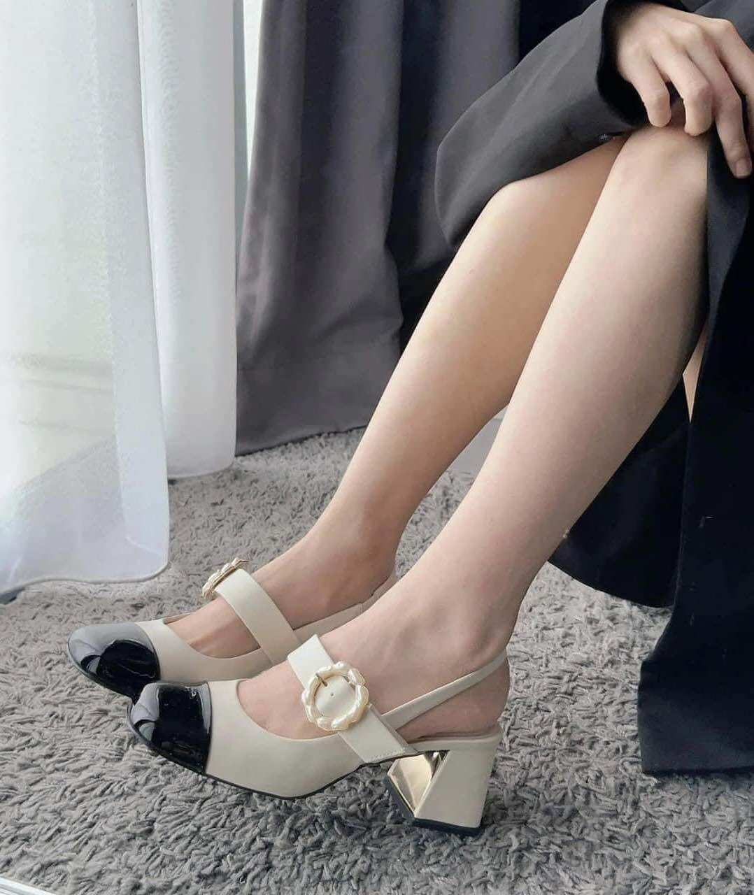 Giày c&k xuất xịn bít mũi tiểu thư sang size 35 đến 39