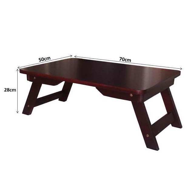 BÀN GỖ CHÂN THANG 50X70CM CHÂN XẾP GỌN