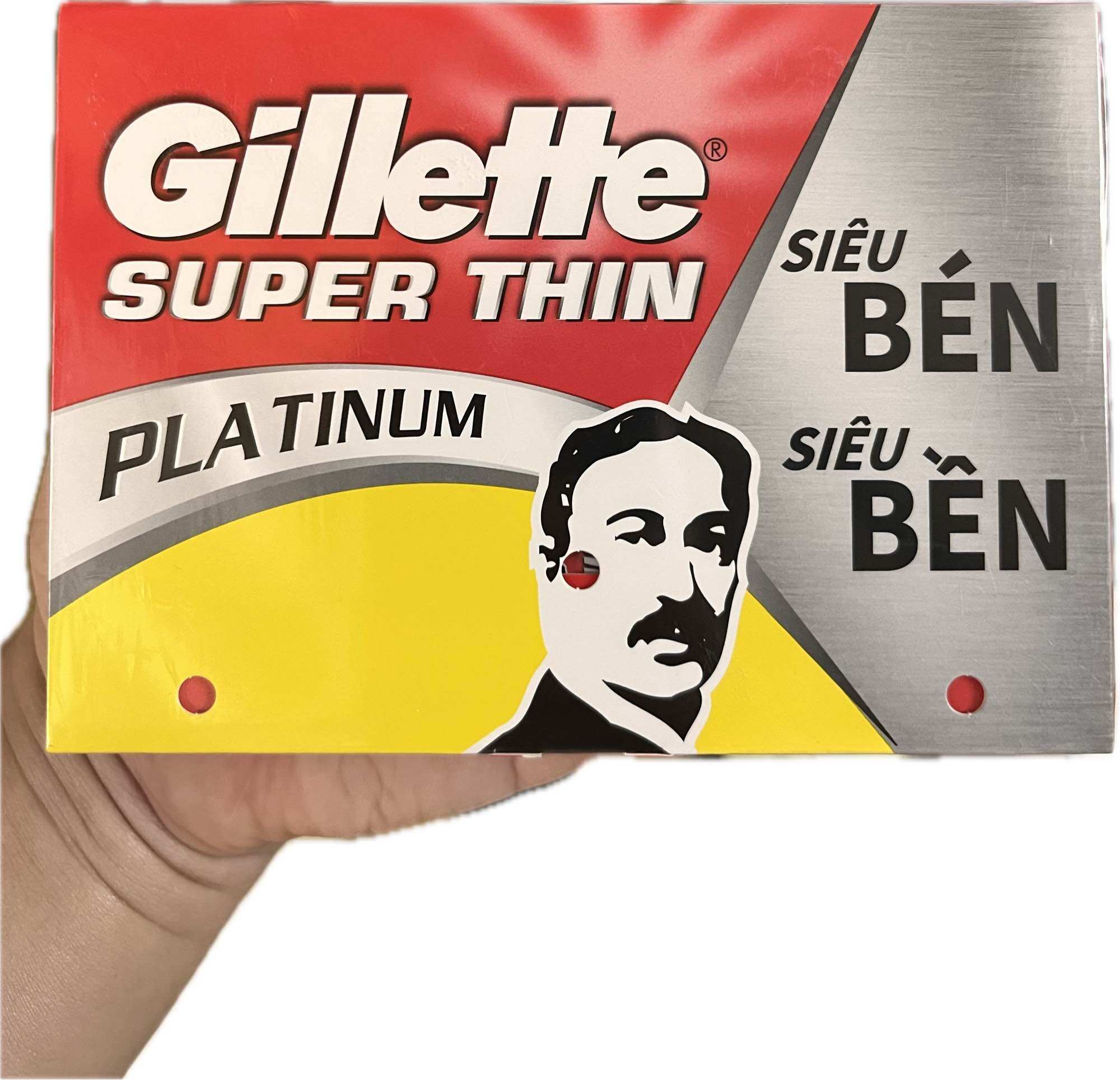 Lưỡi Lam Gillette | Hộp 100 Lưỡi (20 hộp nhỏ, 5 lưỡi/hộp nhỏ)