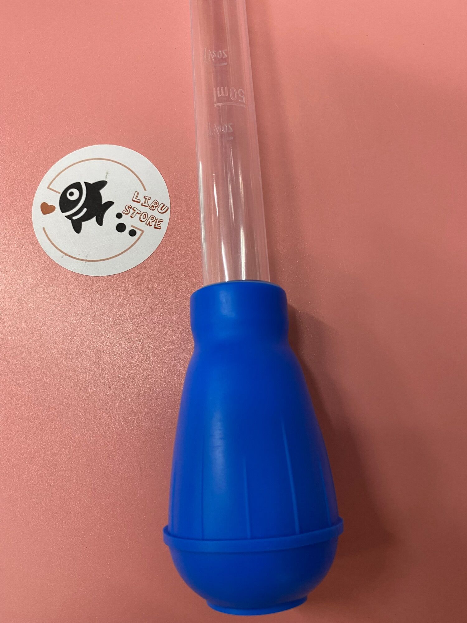 Ống hút phân cá loại LỚN 50 ML - Hút cặn bẩn hồ cá