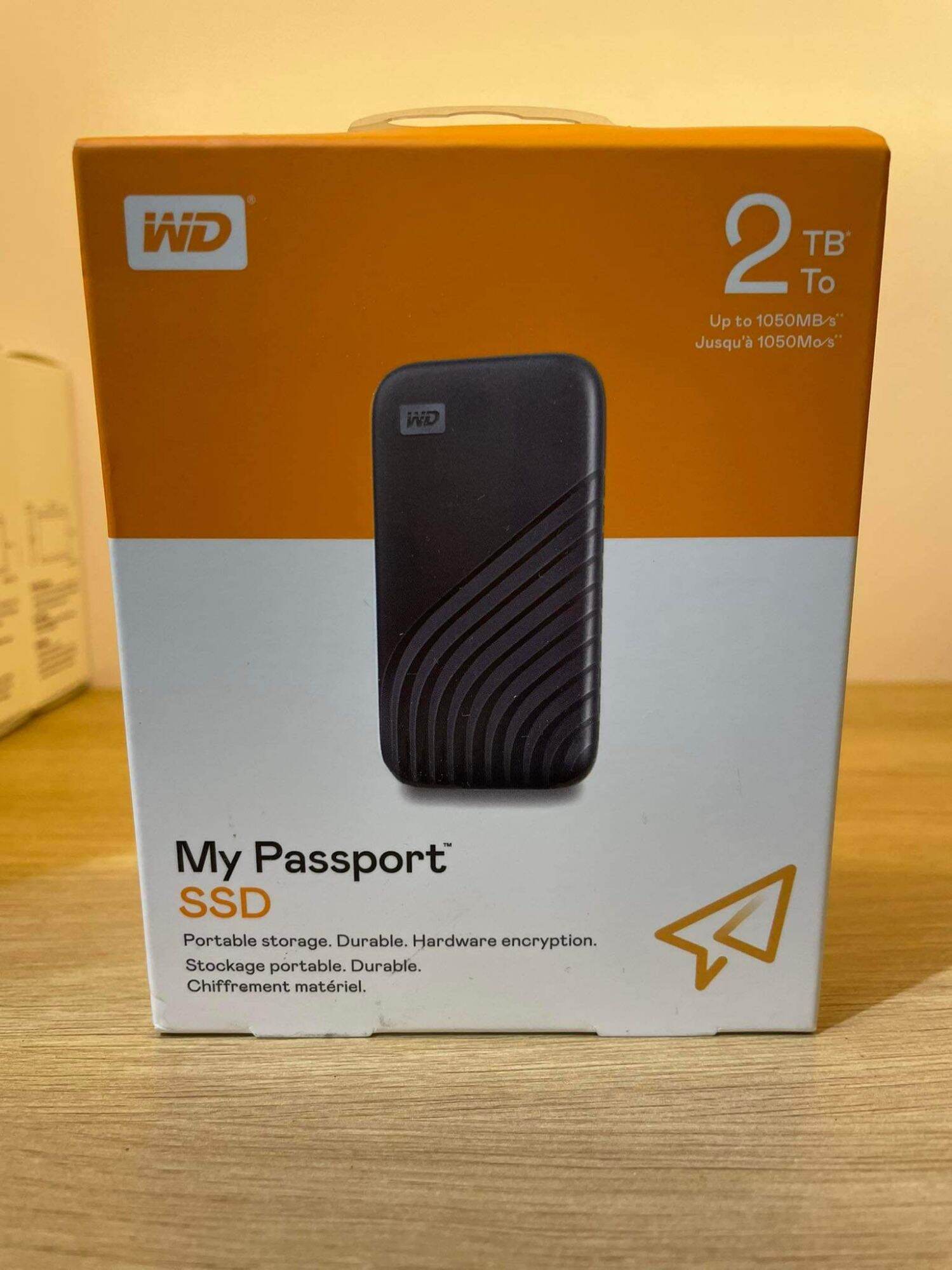 Ổ cứng di động SSD WD My Passport 500GB / 1TB / 2Tb USB 3.2 Gen 2 - bảo hành 3 năm tại Shopbig1990