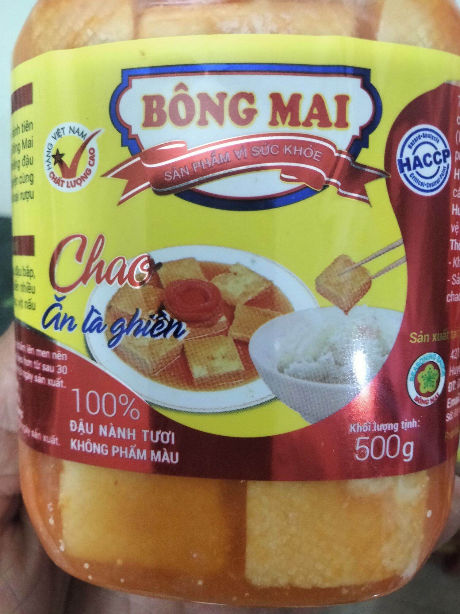 Chao bông mai 500g