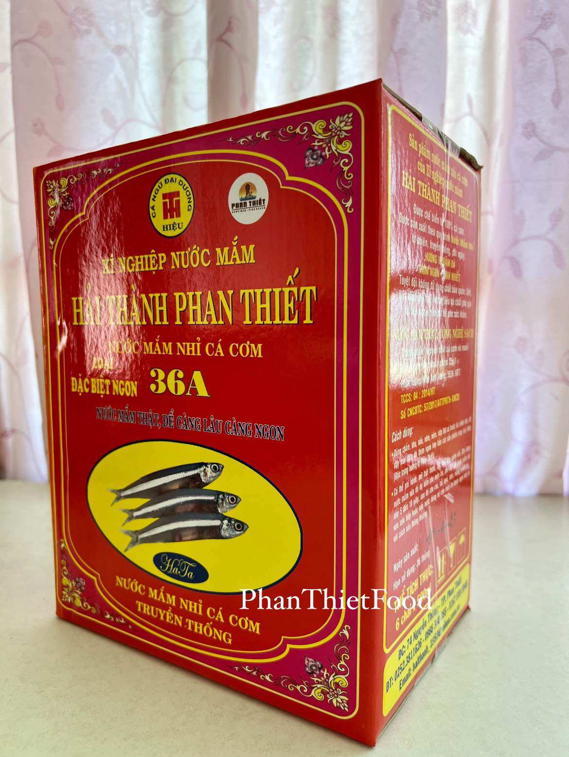 NƯỚC MẮM NHỈ - HẢI THÀNH 36A ( thùng 6 chai x 500 ml )