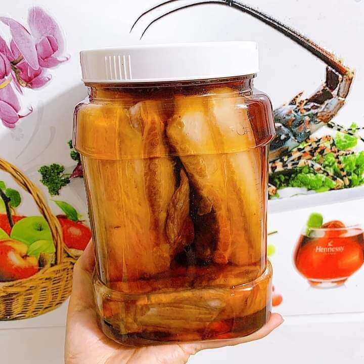Dưa món củ kiệu 1kg, hành tím muối chua ngọt 500g và thịt ngâm mắm 1kg