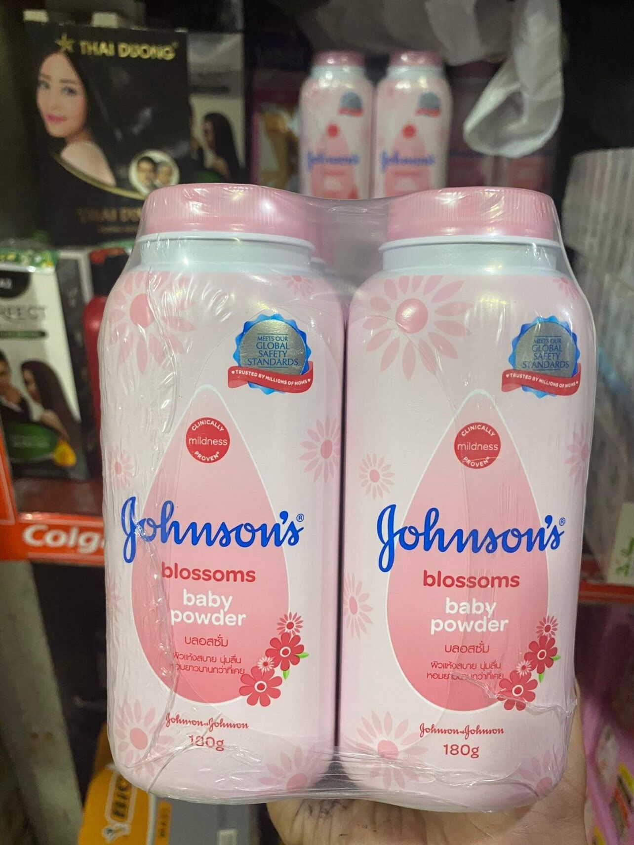 Phấn rôm JOHNSON'S Baby Powder Thái Lan 180gram