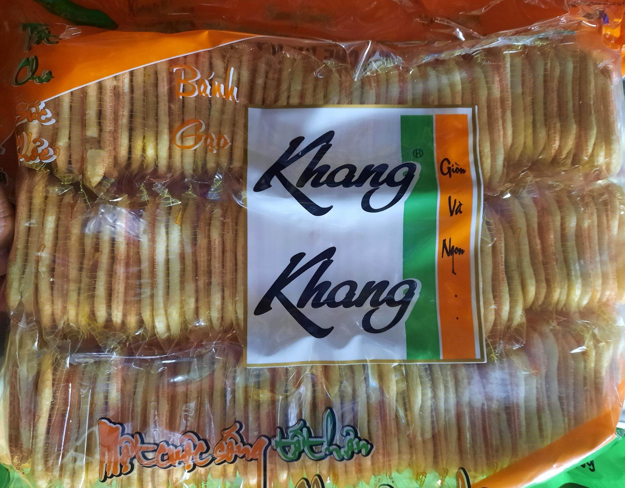 bánh gạo Khang Khang vị mặn bịch 800g