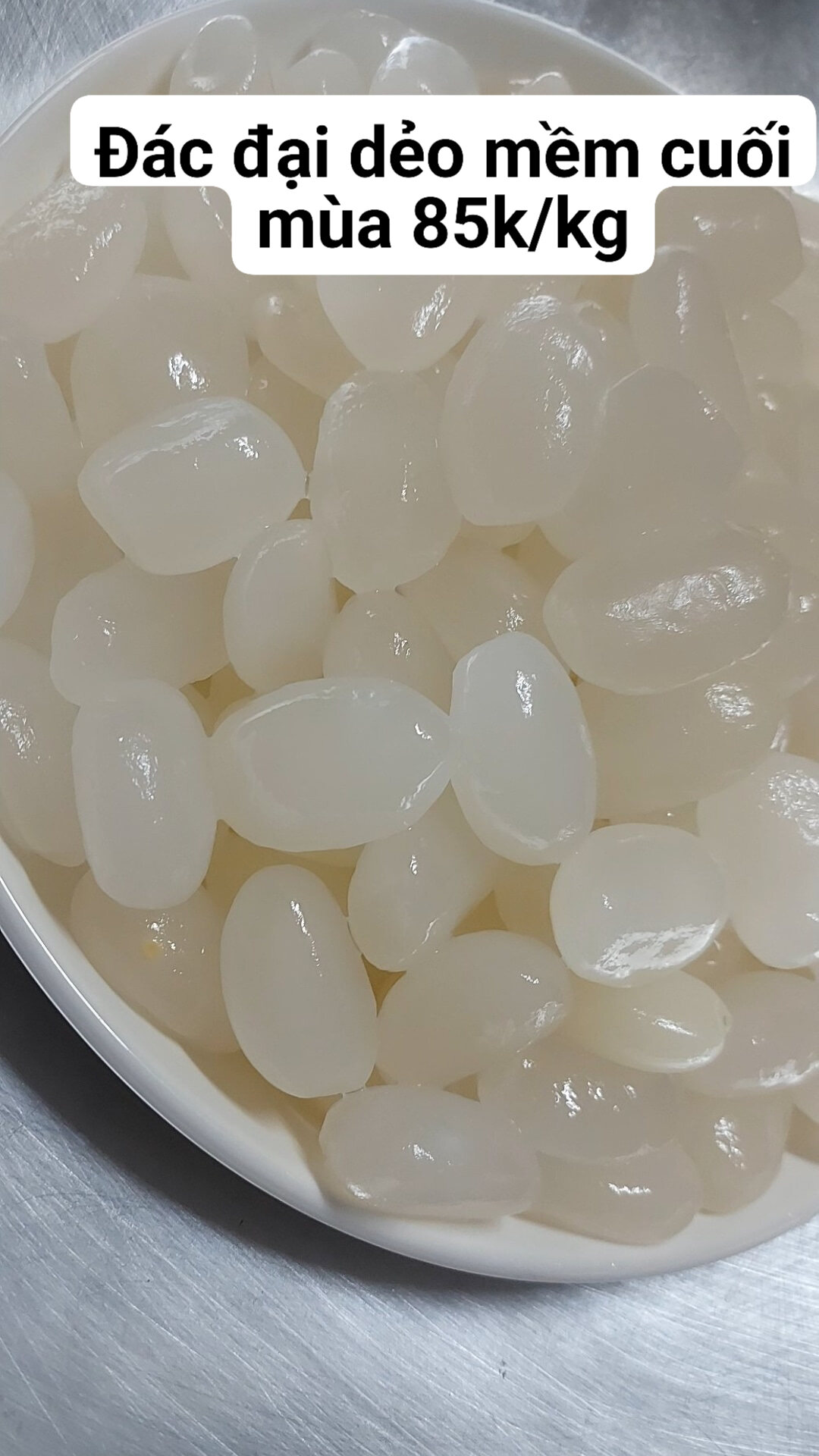 1kg hạt đác tươi Khánh Hòa hạt to