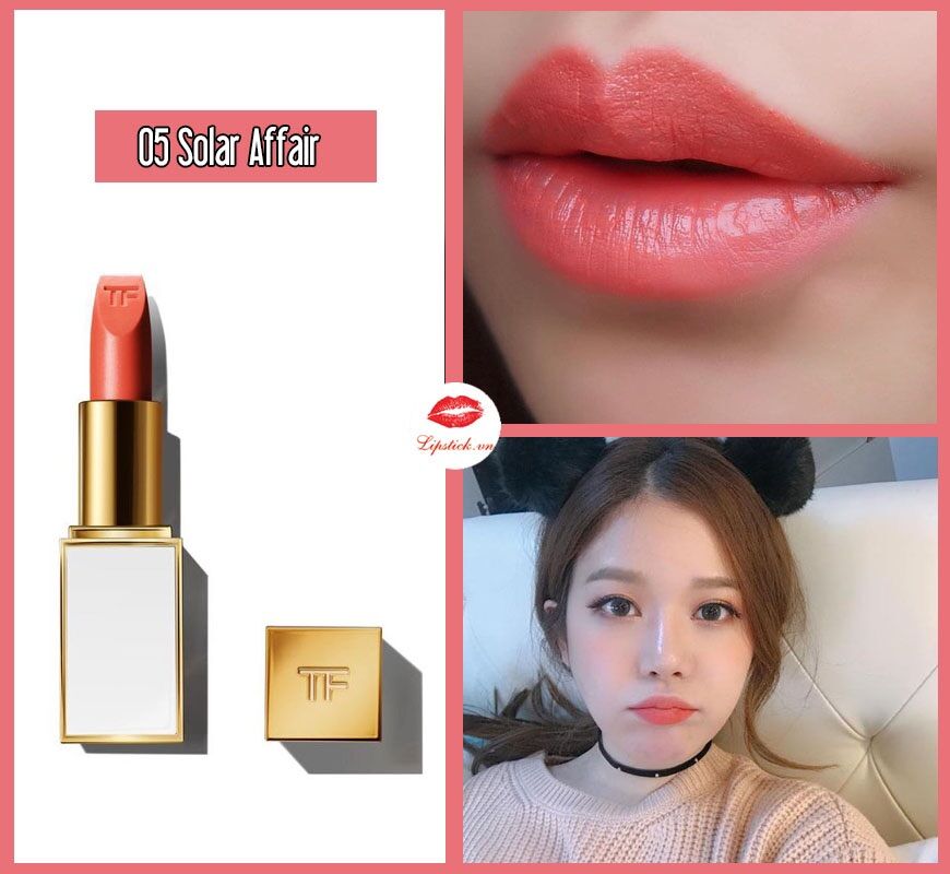 Son tom ford solar affair 05 màu cam san hô - chính hãng - bản limited
