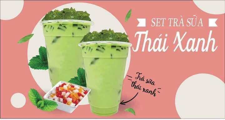 Sét trà sữa thái về tự nấu 450g đầy đủ nguyên liệu