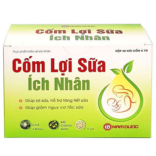 cốm lợi sữa ích nhân