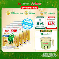 [Voucher giảm đến 26%]Combo 4 Sữa Bột Anlene Gold Hương Vani 1.2Kg
