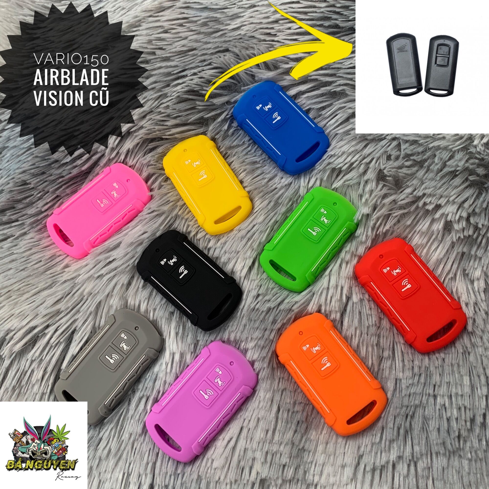 [MẪU MỚI] Bọc Chìa Khóa Smartkey Vision Vario Airblade SH Mode