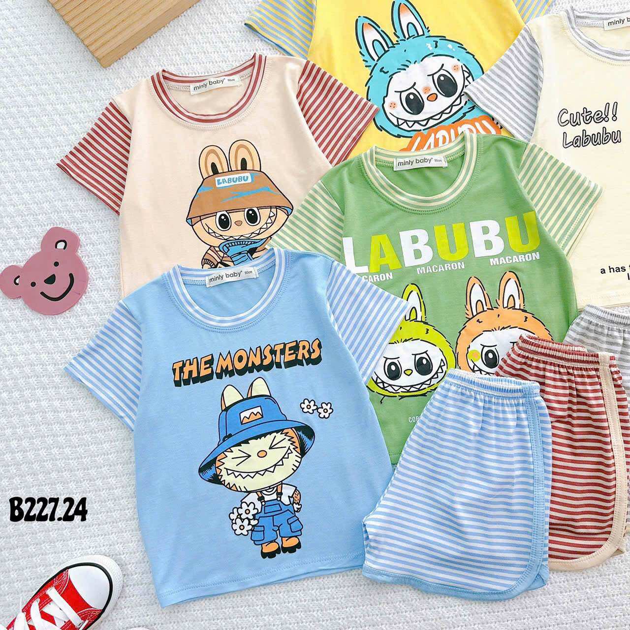 Short-Sleeved T-Shirt Set for Boys