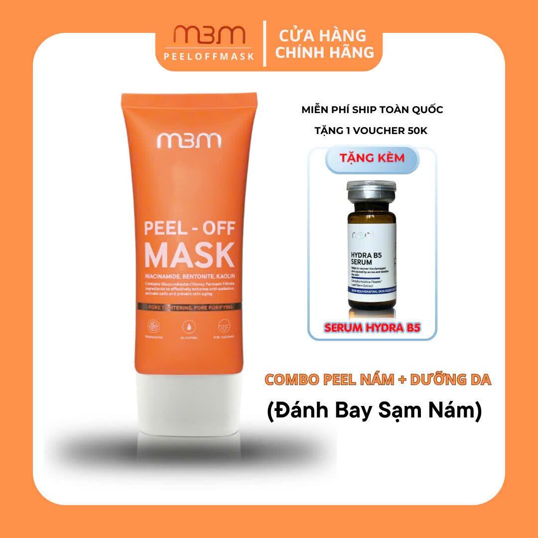 Feel off Mask m3m - mặt nạ sinh học Feel off Mask m3m 80g (tặng serum dưỡng trắng 10ml)