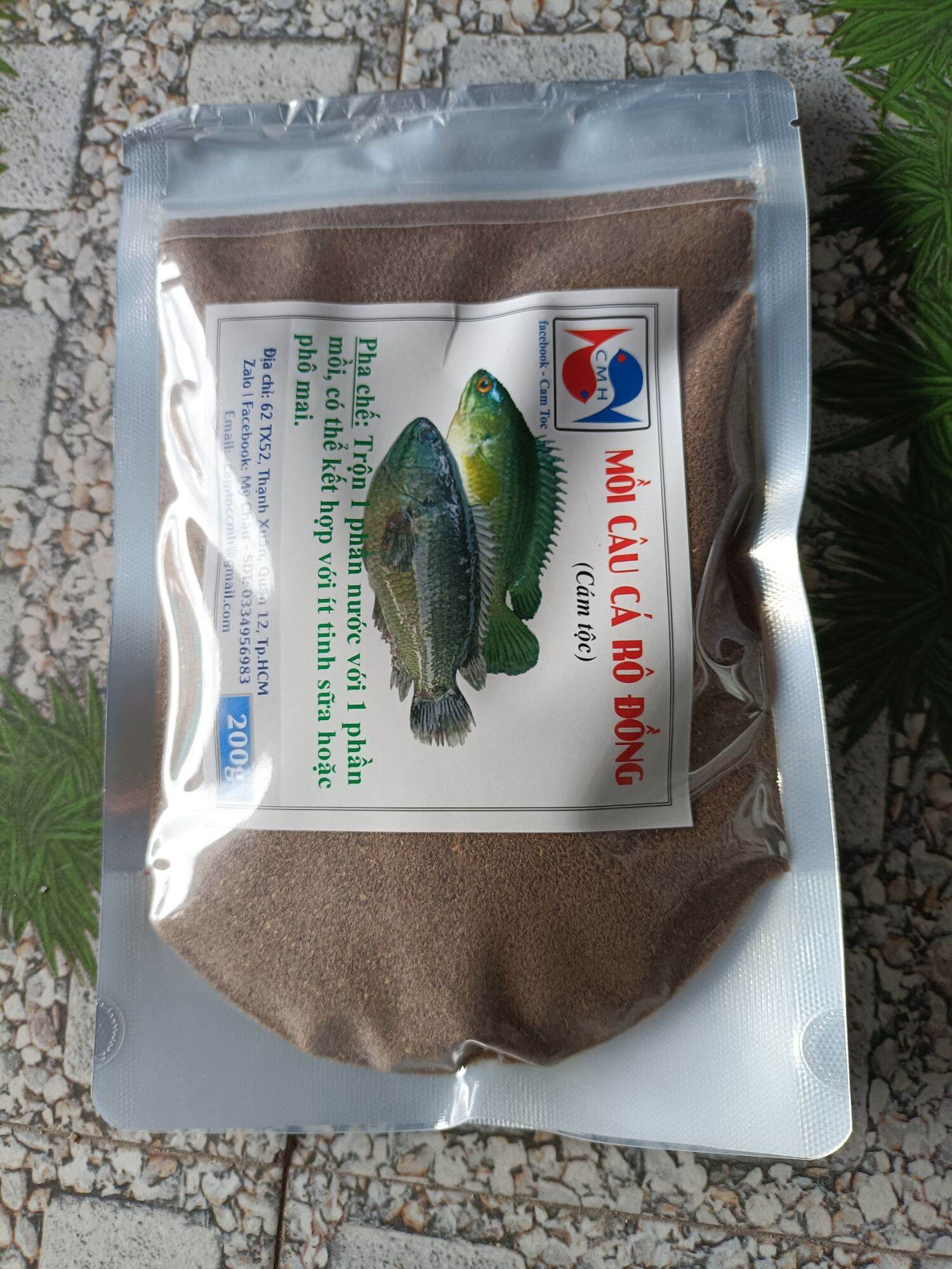Mồi câu cá rô đồng ( cám cá rô đồng) 200gr