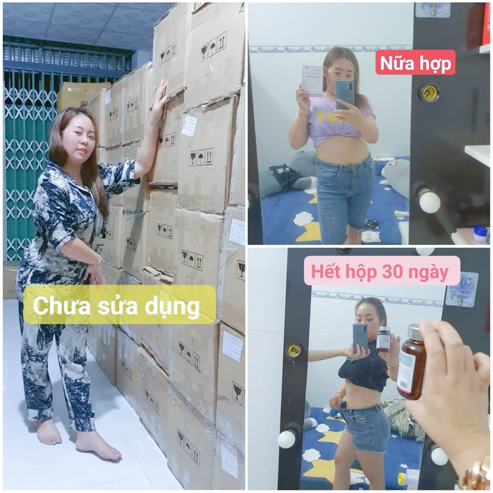 [CHÍNH HÃNG] Viên Uống Giảm Cân, Thải Mỡ Huỳnh Đỗ(Hộp 30 Viên Uống)