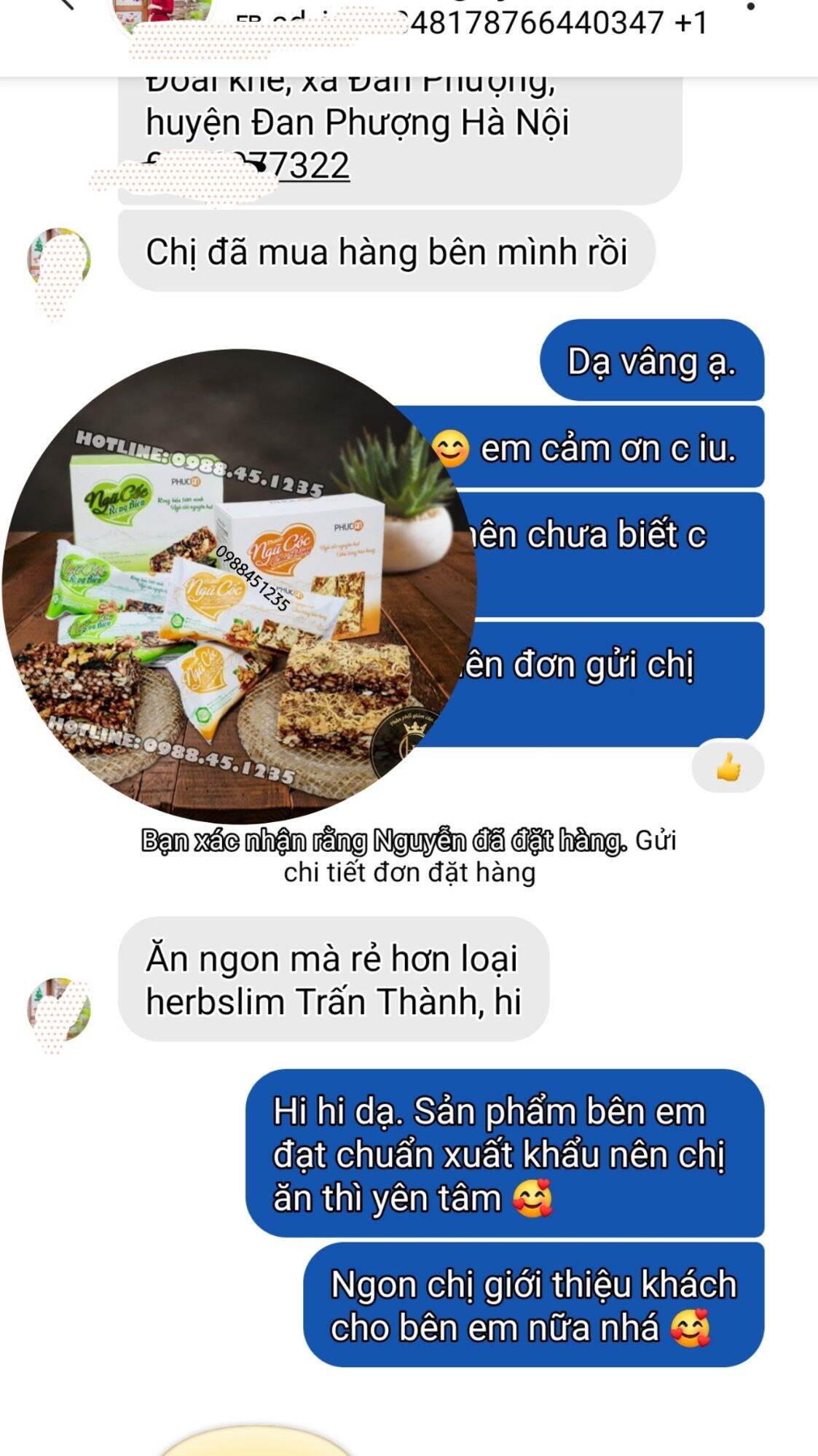 Thanh Ngũ Cốc Chà Bông Phúc An