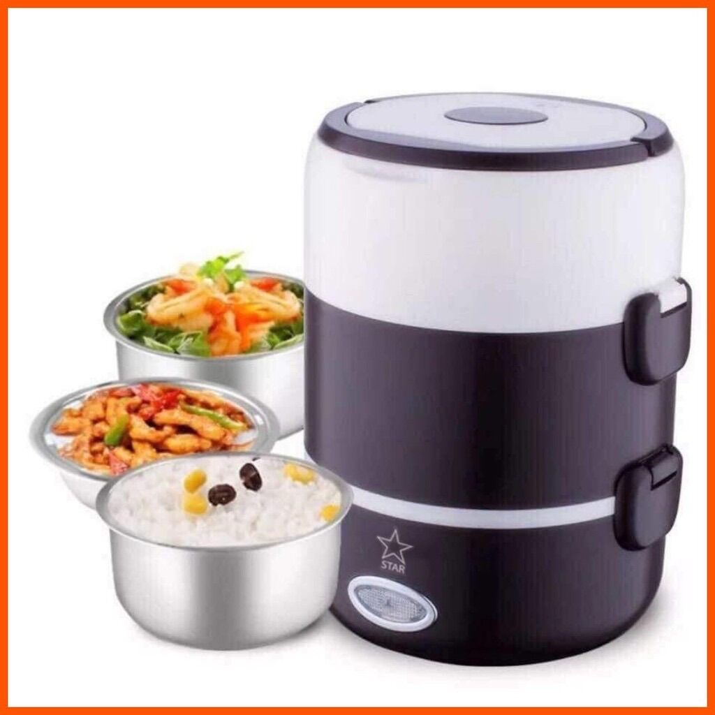 Cặp lồng ủ cơm 3 tầng inox cắm điện