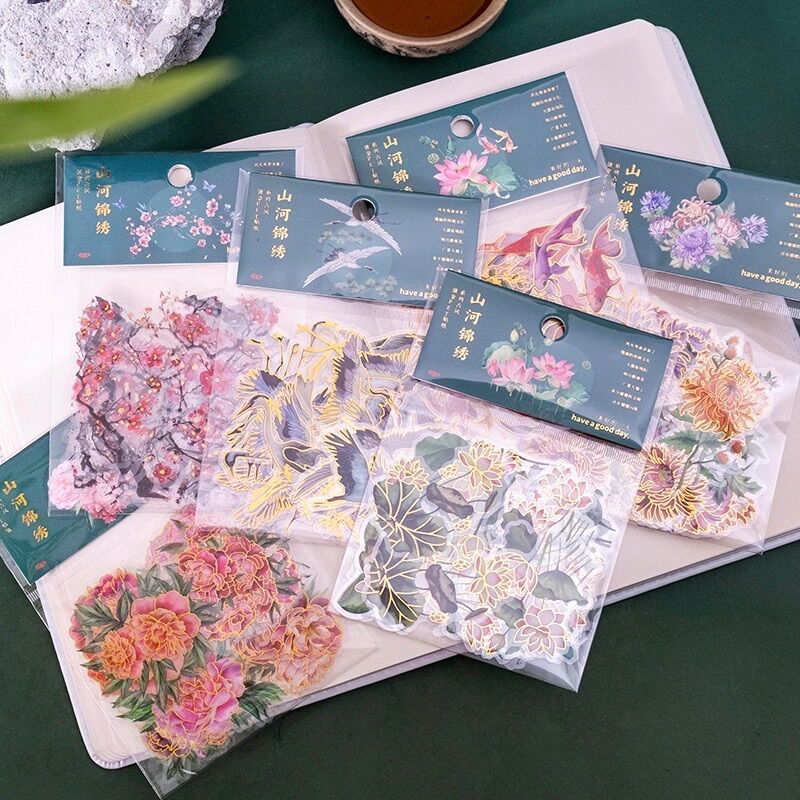 Sticker dùng trang trí sổ, điện thoại…