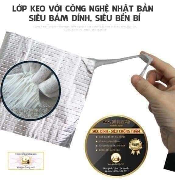 BĂNG KEO DÁN CHỐNG THẤM CHỐNG DỘT ĐA NĂNG