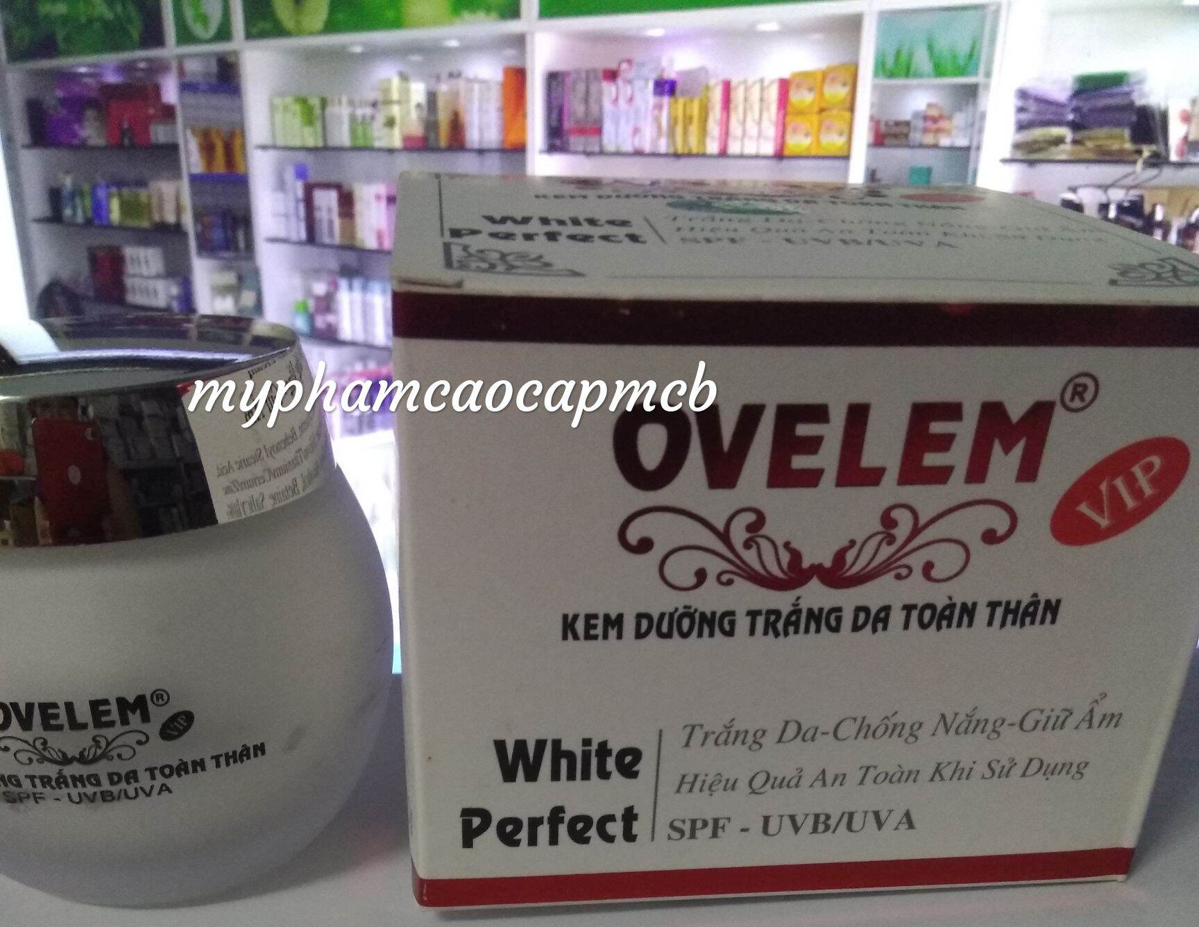 kem body ovelem trắng da cao cấp 120g