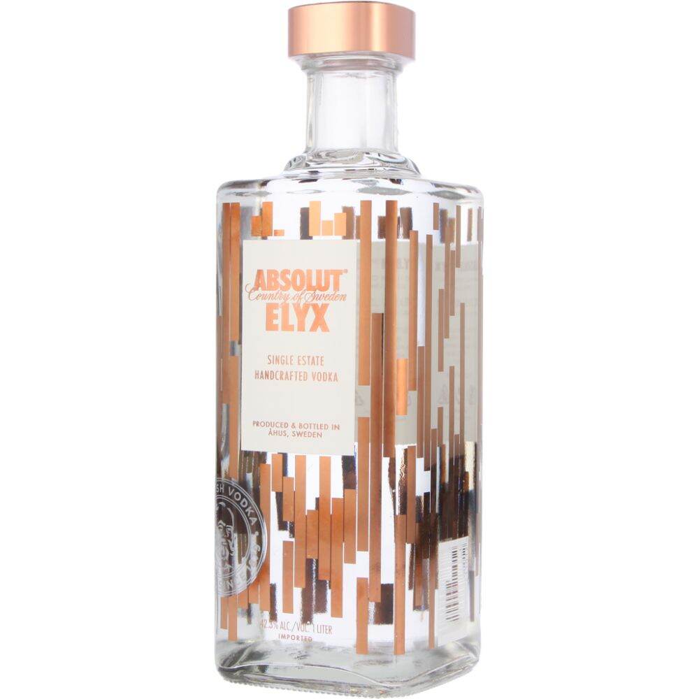 Vỏ Chai Absolut Elyx Thụy Điển Thủy Tinh Cao Cấp.