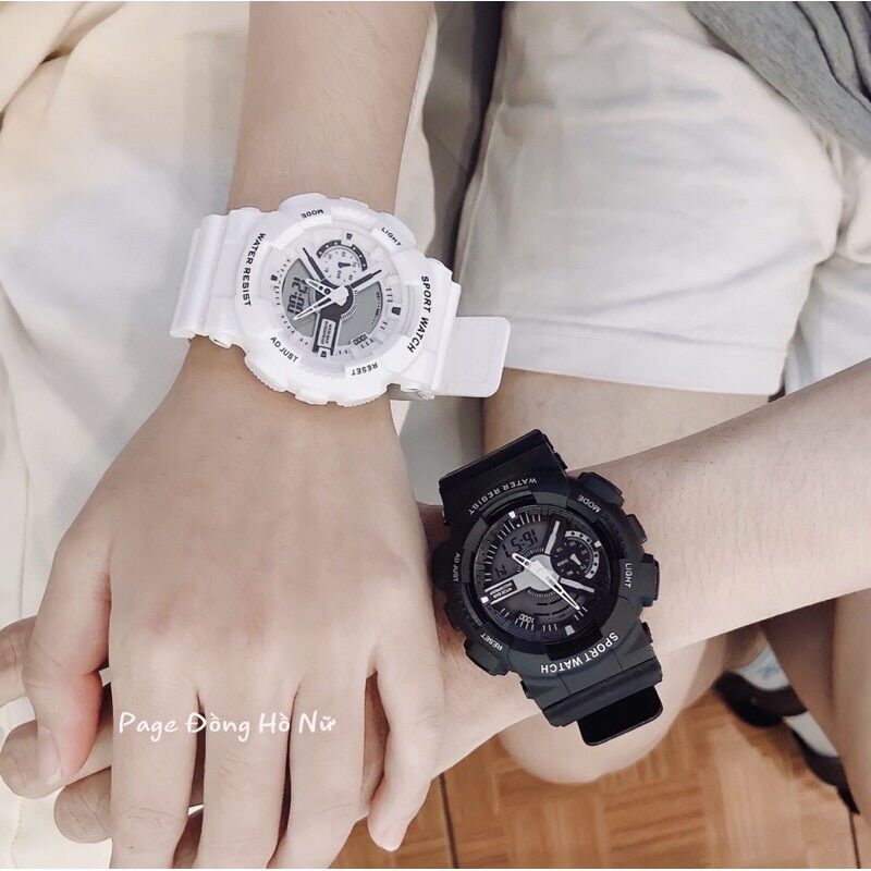 Đồng hồ thể thao nam nữ - đồng hồ nữ sport watch g-117 lynhung